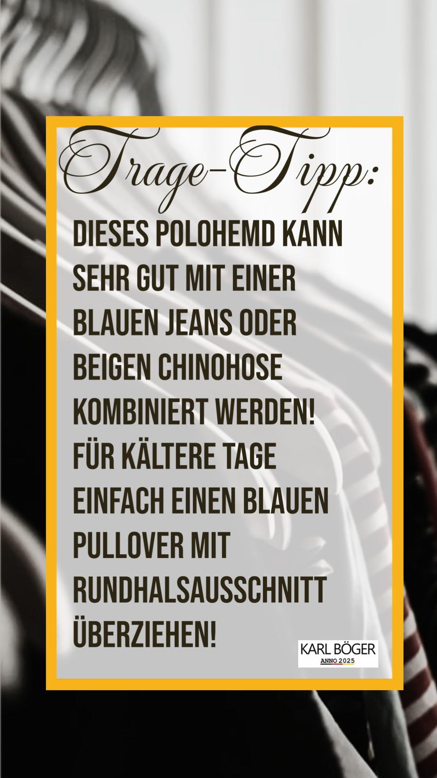 Damen Polohemd schwarz figurbetont Deutschlandflagge