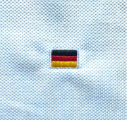 Herren T-Shirt weiß Deutschlandflagge