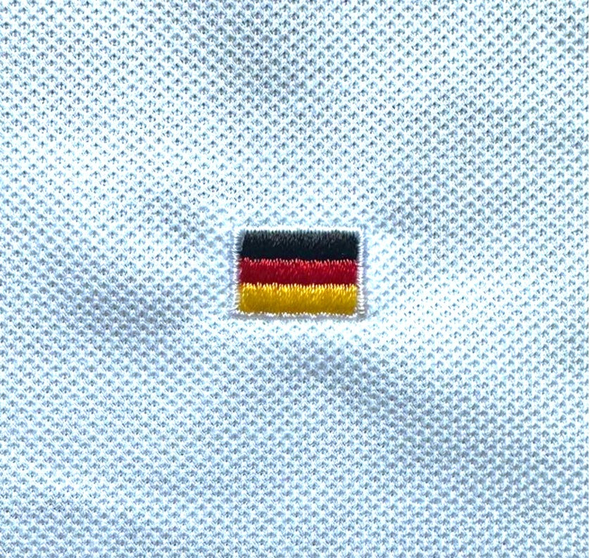 Herren T-Shirt weiß Deutschlandflagge