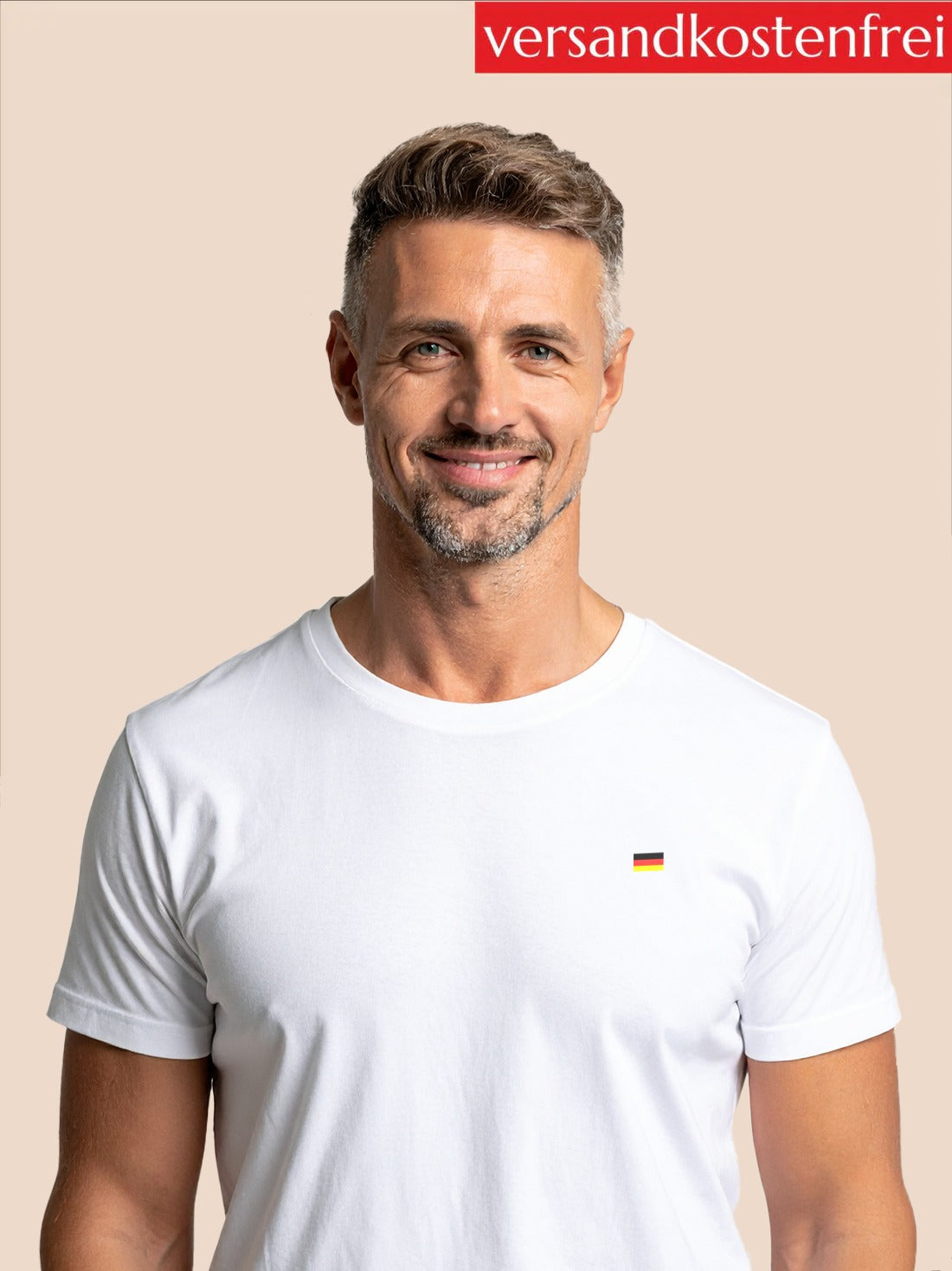 Herren T-Shirt weiß