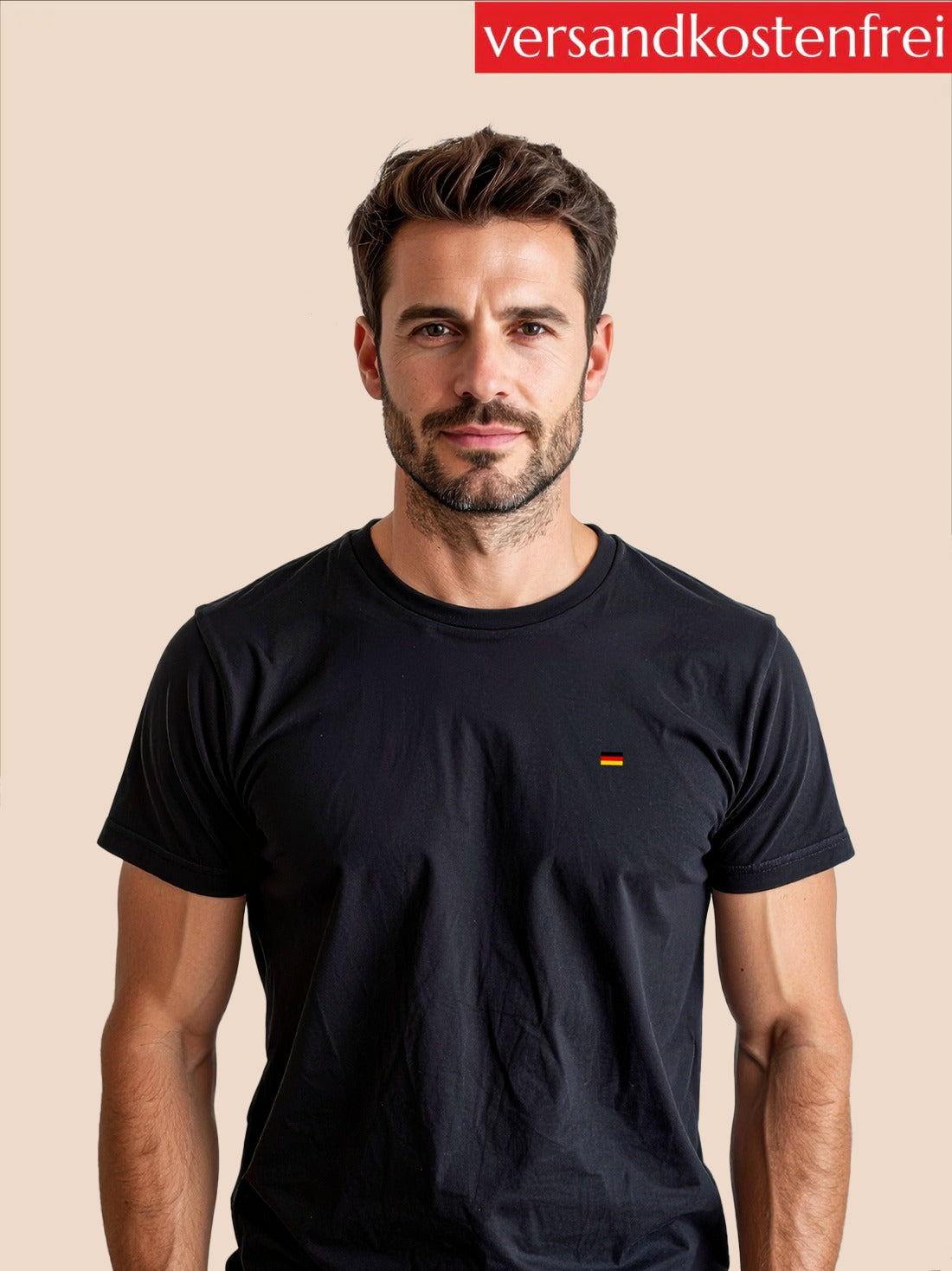Herren T-Shirt schwarz