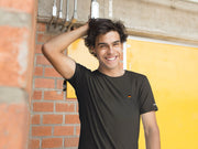 Herren T-Shirt schwarz Deutschlandflagge