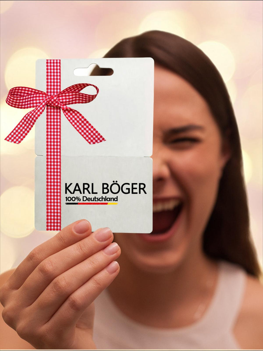 KARL BÖGER Geschenkgutschein