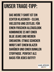 Herren T-Shirt weiß Deutschlandflagge