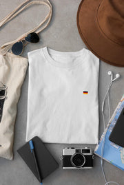 Herren T-Shirt weiß Deutschlandflagge